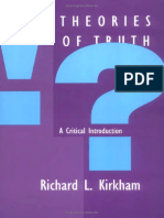 Richard L. Kirkham - Theories of Truth - A Critical Introduction-The MIT Press (1995)