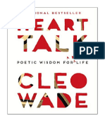 Heart Talk: Poetic Wisdom For A Better Life - Cleo Wade