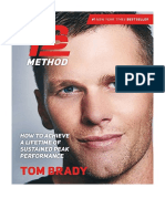 The TB12 Method: How To Achieve A Lifetime of Sustained Peak Performance - Tom Brady