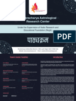 Shukracharya Astrological Research Center: Under The Supervision of Vedic Research and Educational Foundation (Regd.)