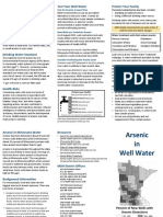 Arsenic in Well Water