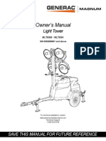 Owner's Manual: Light Tower