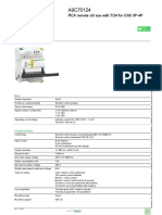 Product Data Sheet: RCA Remote CTRL Aux With Ti24 For Ic60 3P-4P