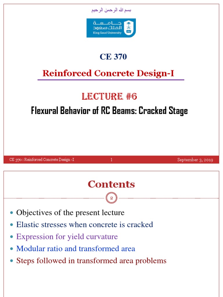 Flexural Behavior of Cracked RC Beams | PDF | Beam (Structure) | Bending