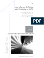 Sobre A Dor e A Delícia Da Atuação Psicológica No Suas