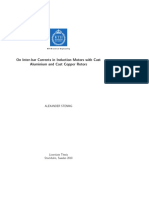 A. Stening, On Inter-bar Currents in Induction Motors With Cast Aluminium and Copper Rotors