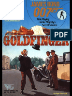 James Bond 007 RPG Goldfinger