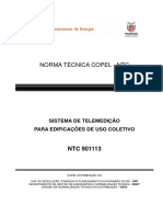 NTC 901113 Sistema de Telemedição para Edificações de Uso Coletivo