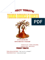 Toamna Rodnica Si Bogata - Proiect Tematic