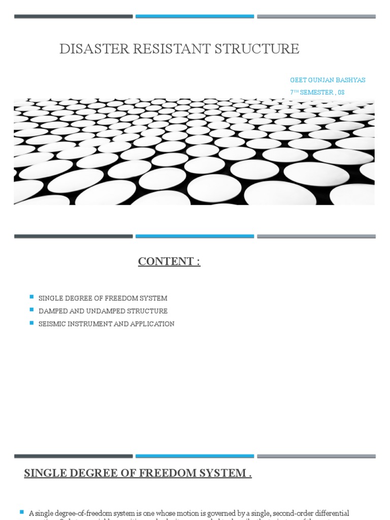 Disaster Resistant Structure Overview | PDF | Science & Mathematics ...