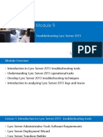 20336A - 09-Troubleshooting Lync Server 2013