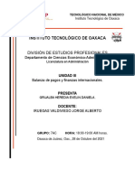 Unidad 3.-Balanza de Pagos y Finanzas Internacionales.