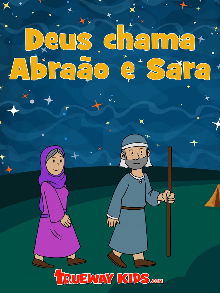 Desenhos De Abraao E Sara Para Colorir E Imprimir Imagens Bíblicas