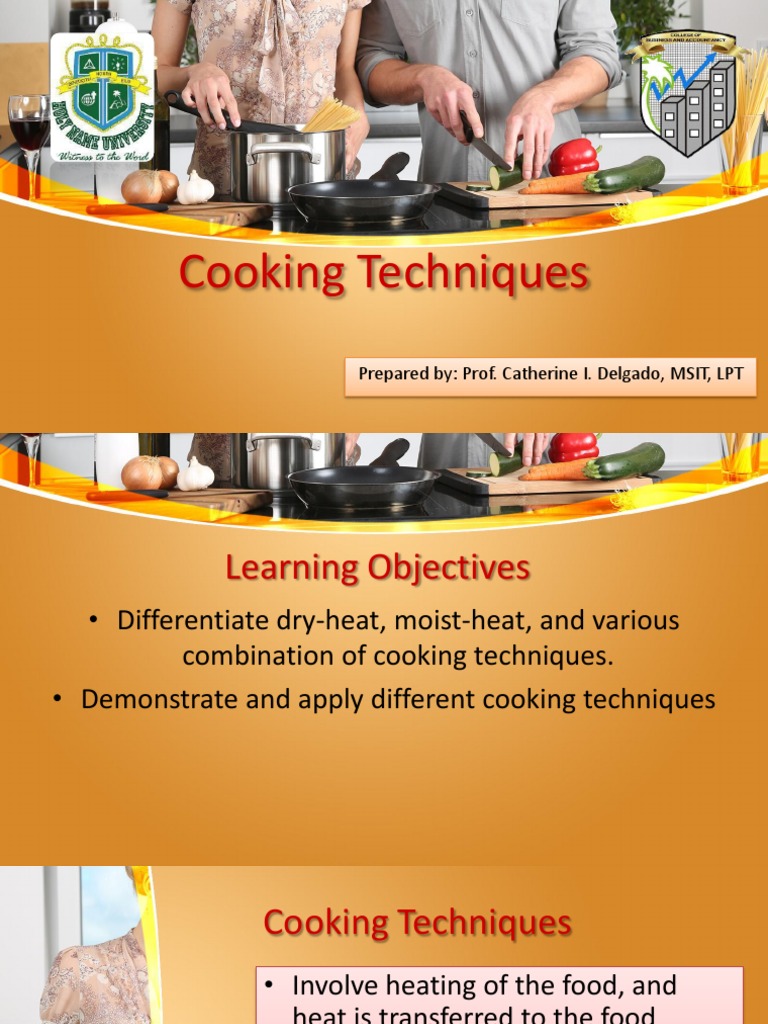 HM 102 The Cooking Techniques | PDF | Grilling | Cooking