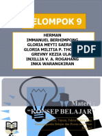 Kelompok 9 Konsep Belajar