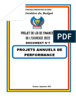 Document 7 Projets Annuels de Performance
