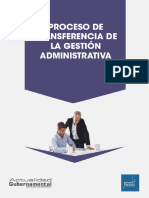 Proceso de Transferencia de La Gestión Administrativa