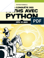 À la conquête des maths avec Python by Peter Farrell [Farrell, Peter] (z-lib.org).epub