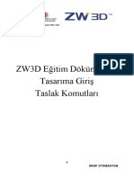 ZW3D Taslak Komutları-Dönüştürüldü