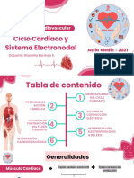 Ciclo Cardiaco y Sistema Electronodal