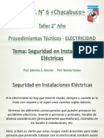 2 PT - TP 9 - Apunte Seguridad en Instalaciones Electricas - Prof SANCHEZ FONTAN