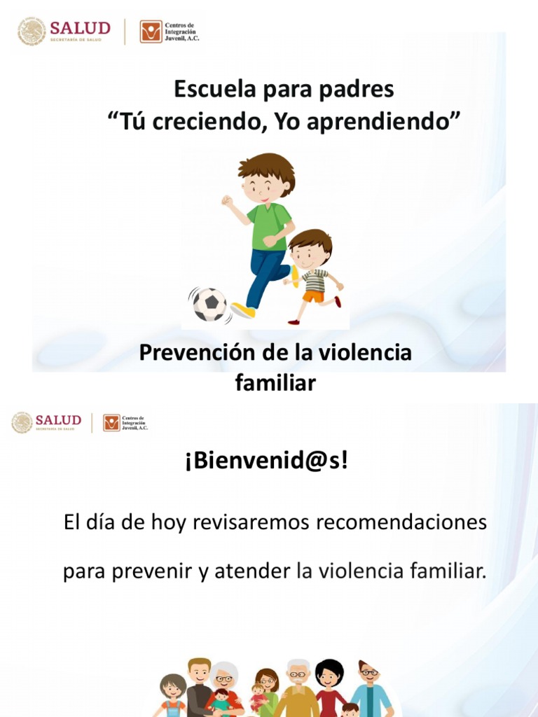 Prevención de la Violencia Familiar | PDF | Violencia | Violencia doméstica
