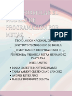 Modelo programación metas compra microprocesadores