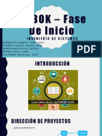 PMBOK – Fase De Inicio