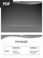 Glicogénese, glicogenólise e gliconeogénese