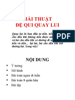 Bai Giang de Quy Quay Lui