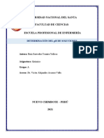 Practica 12-Determinación Del PH de Soluciones - Ruiz Saavedra Yomira Yulissa - Ciclo Ii