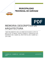 2 Memoria Arquitectura