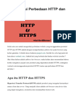 Mengetahui Perbedaan HTTP Dan HTTPS