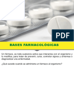 Bases farmacológicas: Fases y formas farmacéuticas