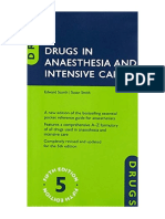 Drugs in Anaesthesia and Intensive Care - Edward Scarth