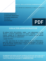 Mecanismos de desarrollo de la actividad administrativa