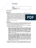 Caso 03-2016 elevado a Fiscalía Superior por impugnación