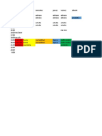 Horario Primer Semestre 2021