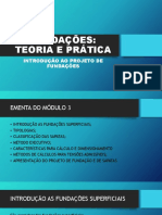 Fundações Superficiais: Teoria e Cálculo