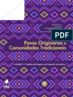 Povos Originários e Comunidades Tradicionais, Vol 5