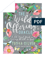 The Wild Offering Oracle: A 52-Card Deck On Giving It All To God - Tosha Silver