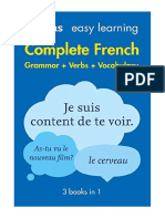 Easy Learning French Complete Grammar, Verbs and Vocabulary (3 books in 1) 