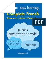 Easy Learning French Complete Grammar, Verbs and Vocabulary (3 Books in 1) : Trusted Support For Learning - Collins Dictionaries