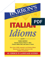 Italian Idioms - Daniella Gobetti