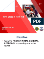 First Steps in First Aid: Training Packages For Health Emergencies