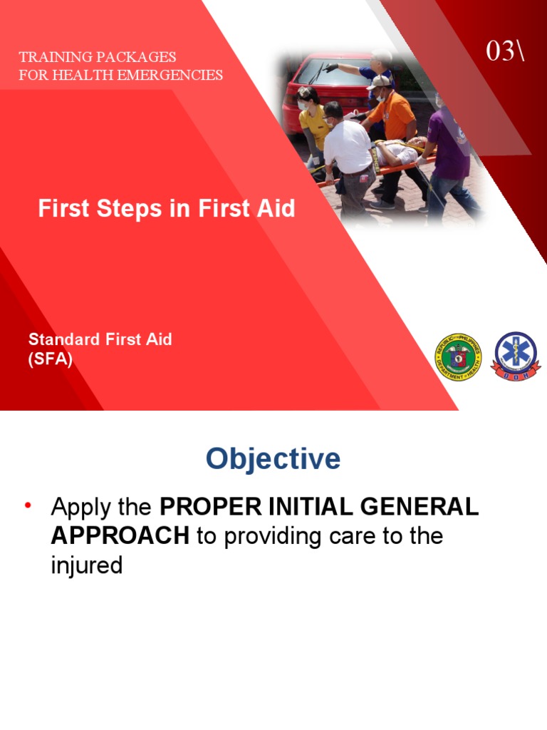 First Steps in First Aid: Training Packages For Health Emergencies ...
