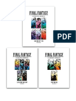 Final Fantasy Ultimania Archive Series 3 Books Collection Set (Ultimania Archive Volume 1, Volume 2, Volume 3) - Square Enix