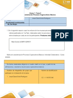 Anexo1 - Tarea - 2 Procesos Cognoscitivos Básicos y La Realidad Social