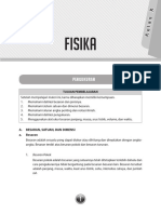 Fisika. Kelas X Pengukuran K-13. A. Besaran Satuan Dan Dimensi A. Besaran