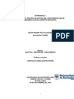 477612880 Entregable 1 Informe Del Proceso de Gestion Del Conocimiento Que Se Desarrolla en Su Contexto Educativo